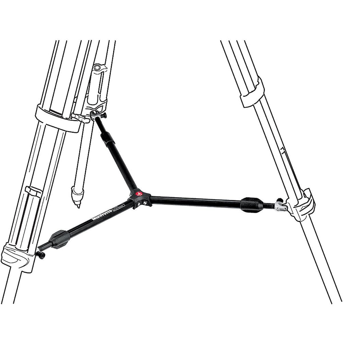 Manfrotto 537Sprb Mid Level Spreader